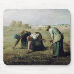 The Gleaners, Jean-Francois Millet, 1857 Mousepad