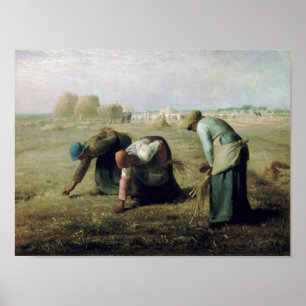 The Gleaners, Jean-Francois Millet, 1857 Poster