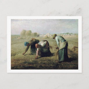 The Gleaners, Jean-Francois Millet, 1857 Postkarte