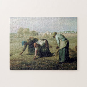 The Gleaners, Jean-Francois Millet, 1857 Puzzle