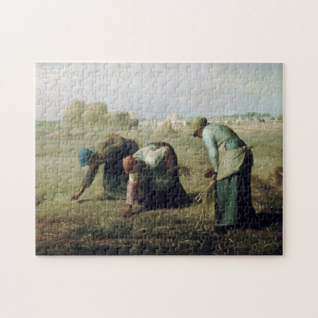 The Gleaners, Jean-Francois Millet, 1857 Puzzle (Horizontal)