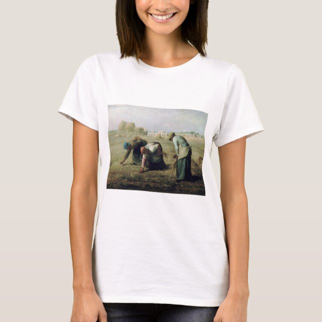 The Gleaners, Jean-Francois Millet, 1857 T-Shirt (Vorderseite)
