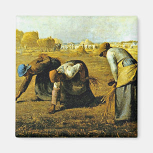 The Gleaners - Jean-Francois Millet Magnet