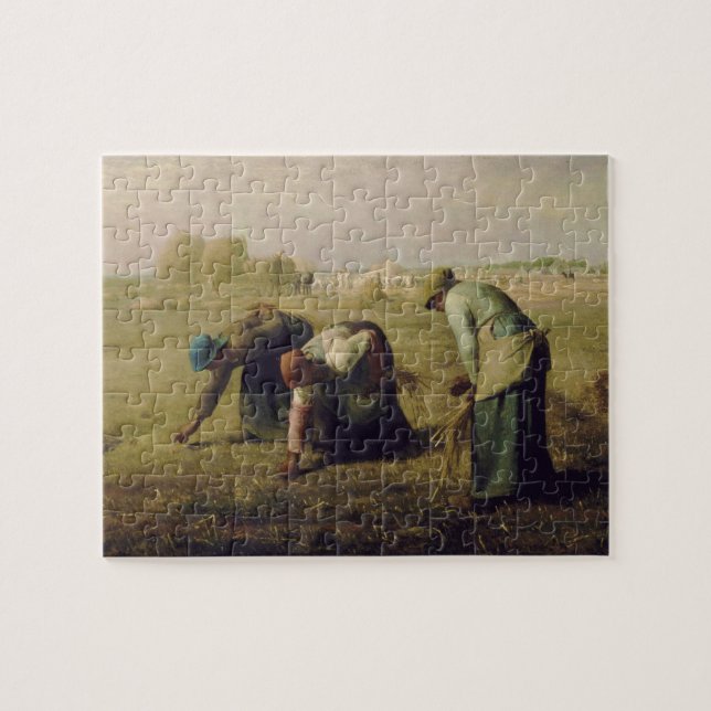 The Gleaners von Jean-François Millet 1857 Puzzle (Horizontal)