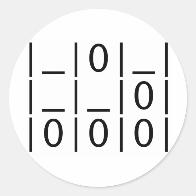 The Glider: Ein Universeller Hacker Emblem Sticker (Vorderseite)