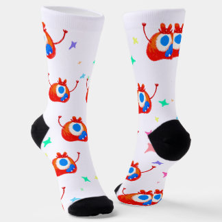 The Glitchy Stardust Monster Socken
