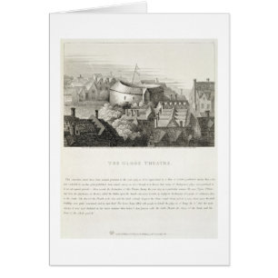 The Globe Theatre, c.1647, herausgegeben von Rober