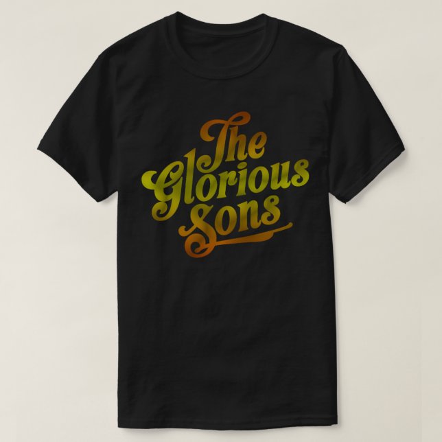 The Glorious Sons - Canadian rock Classic T - Shir T-Shirt (Design vorne)