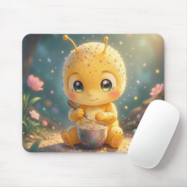 The Glowing Wanderer and the Art of Nectar.1 Mousepad (Mit Mouse)