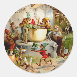 The Gnomes' Kitchen - 1895 von E. Stuart Sticker