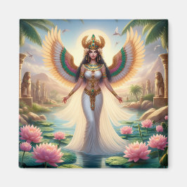 The Goddess Isis is All Things to All Men Magnet