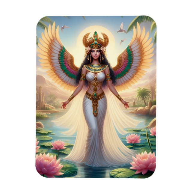 The Goddess Isis is All Things to All Men Magnet (Vertikal)