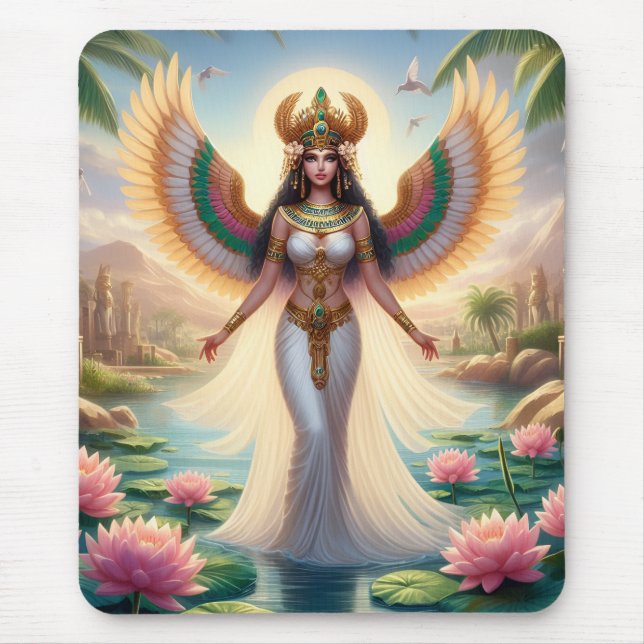 The Goddess Isis is All Things to All Men Mousepad (Vorne)