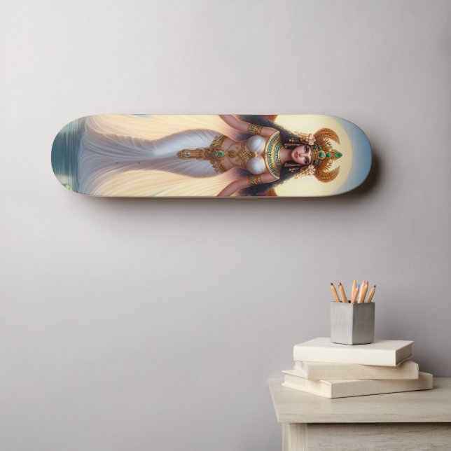 The Goddess Isis is All Things to All Men Skateboard (Wandkunst (Horz))