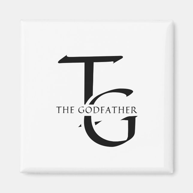 THE GODFATHER (Il Padrino) Magnet (Vorne)