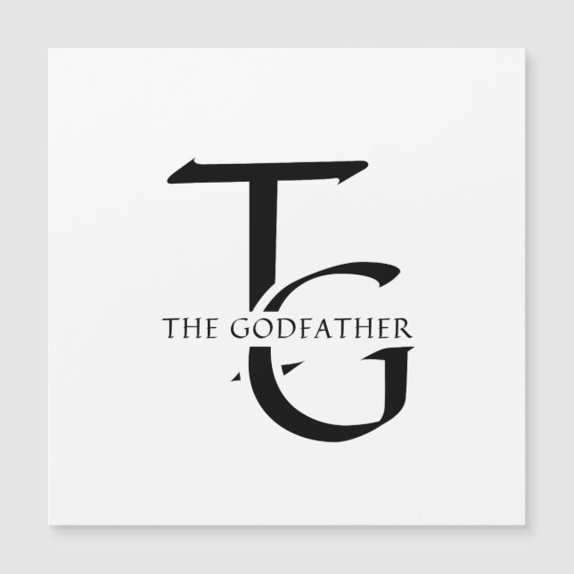 THE GODFATHER (Il Padrino) Magnetkarte (Vorderseite)