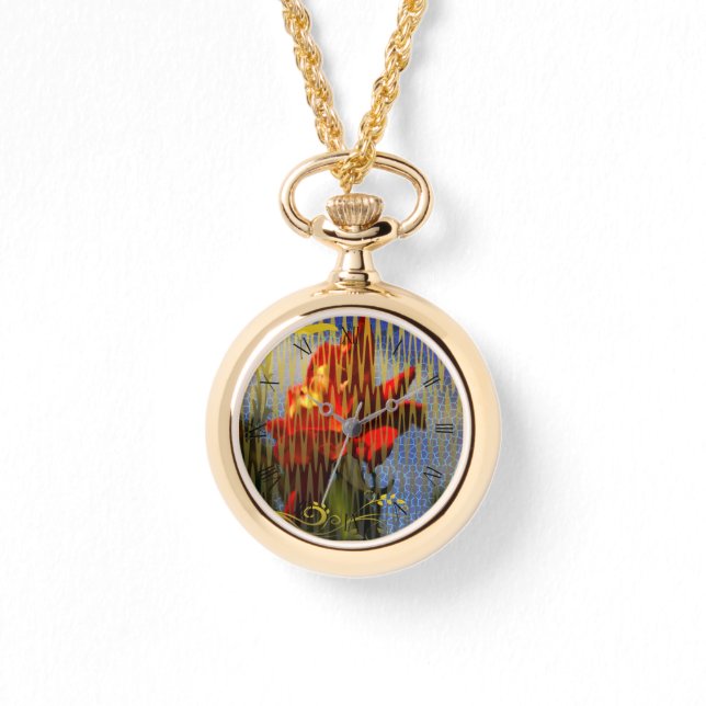 The Golden Captivity of the Rose Armbanduhr (Vorderseite)