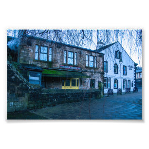 The Golden Lion Pub, Todmorden Fotodruck