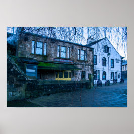 The Golden Lion Pub, Todmorden wird zu Poster