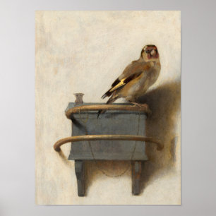 The Goldfinch, 1654 von Carel Fabritius Poster