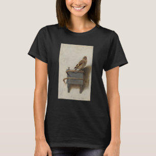 The Goldfinch von Carel Fabritius Bird Painting Fi T-Shirt