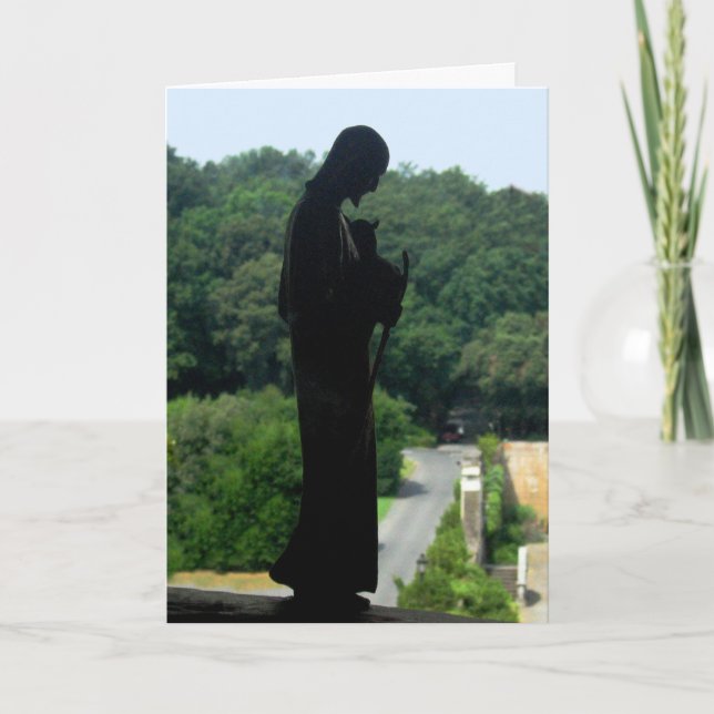 The Good Shepherd (color) - card Karte (Vorderseite)