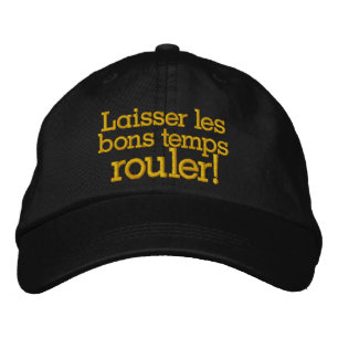 The Good Times Roll New Orleans - SRF gelassen Bestickte Baseballkappe