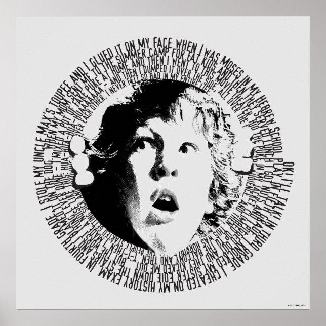 The Goonies Chunk Confession Graphic Poster (Vorne)