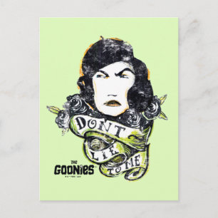 The Goonies Mama Fratelli "Don't Lie To Me" Postkarte