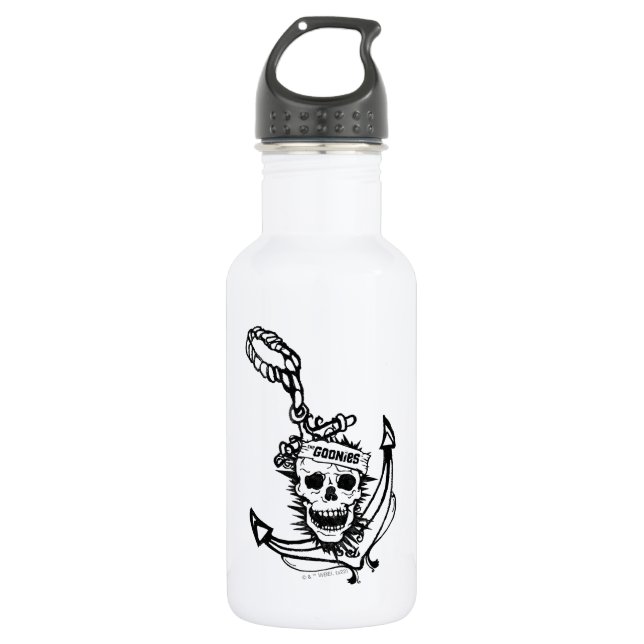 The Goonies Skull & Anchor Graphic Edelstahlflasche (Vorderseite)