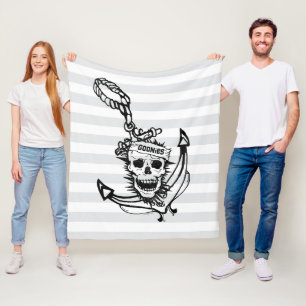 The Goonies Skull & Anchor Graphic Fleecedecke