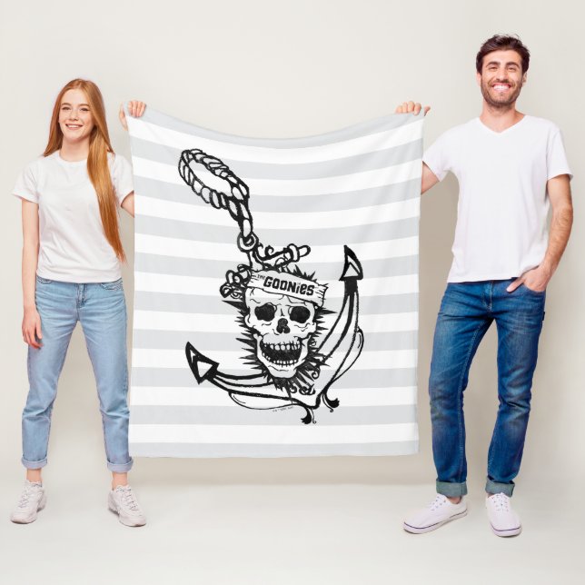 The Goonies Skull & Anchor Graphic Fleecedecke (Beispiel)