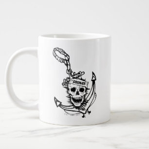 The Goonies Skull & Anchor Graphic Jumbo-Tasse