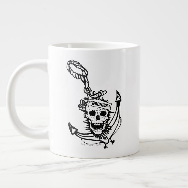 The Goonies Skull & Anchor Graphic Jumbo-Tasse (Links)