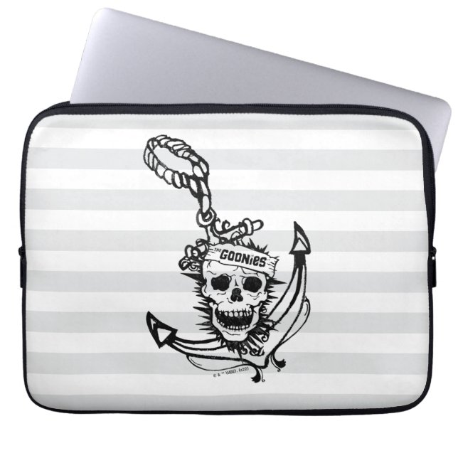 The Goonies Skull & Anchor Graphic Laptopschutzhülle (Vorderseite)