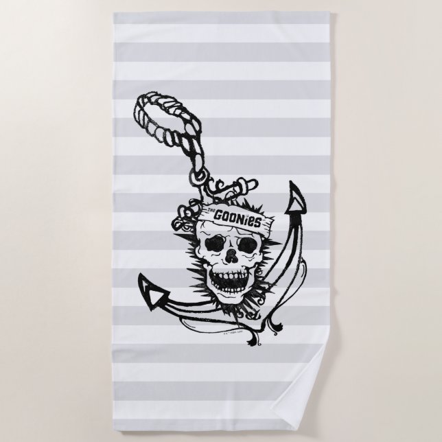 The Goonies Skull & Anchor Graphic Strandtuch