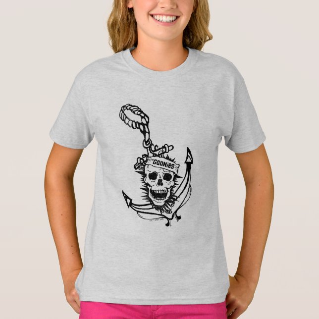 The Goonies Skull & Anchor Graphic T-Shirt (Vorderseite)