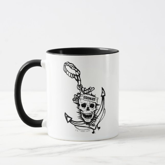 The Goonies Skull & Anchor Graphic Tasse (Links)