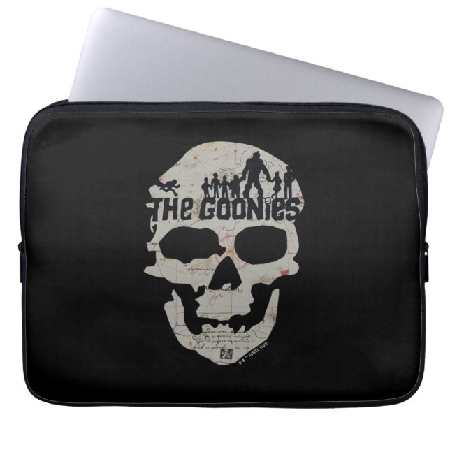 The Goonies Skull Silhouette Graphic Laptopschutzhülle (Vorderseite)