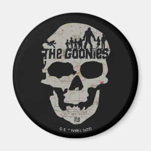 The Goonies Skull Silhouette Graphic Magnet