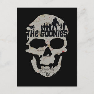 The Goonies Skull Silhouette Graphic Postkarte