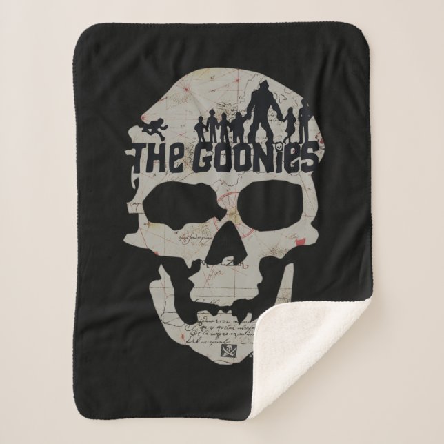The Goonies Skull Silhouette Graphic Sherpadecke (Vorderseite)