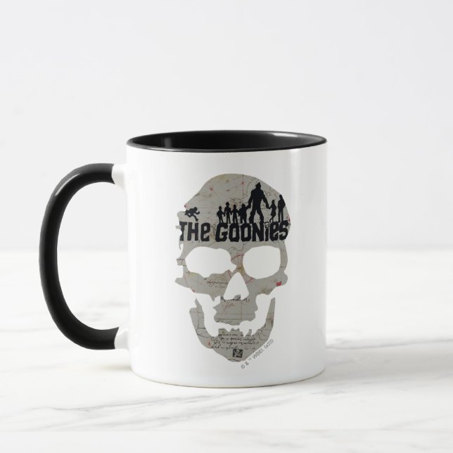 The Goonies Skull Silhouette Graphic Tasse (Links)