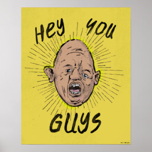 The Goonies Sloth Doodle "Hey, ihr Typ" Poster