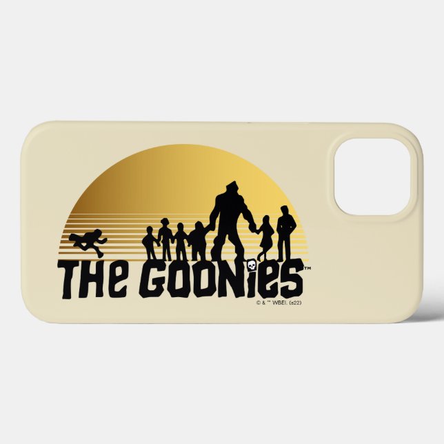 The Goonies Sunset Silhouette Graphic Case-Mate iPhone Hülle (Rückseite (Horizontal))