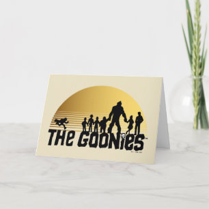 The Goonies Sunset Silhouette Graphic Karte