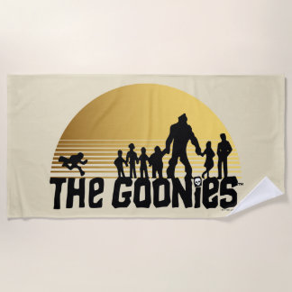 The Goonies Sunset Silhouette Graphic Strandtuch