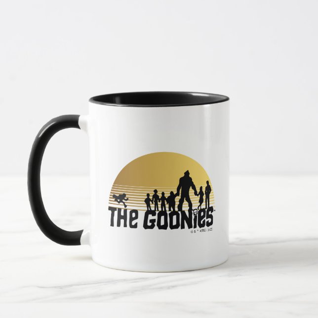 The Goonies Sunset Silhouette Graphic Tasse (Links)