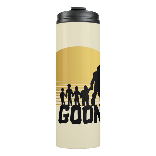 The Goonies Sunset Silhouette Graphic Thermosbecher (Vorderseite)