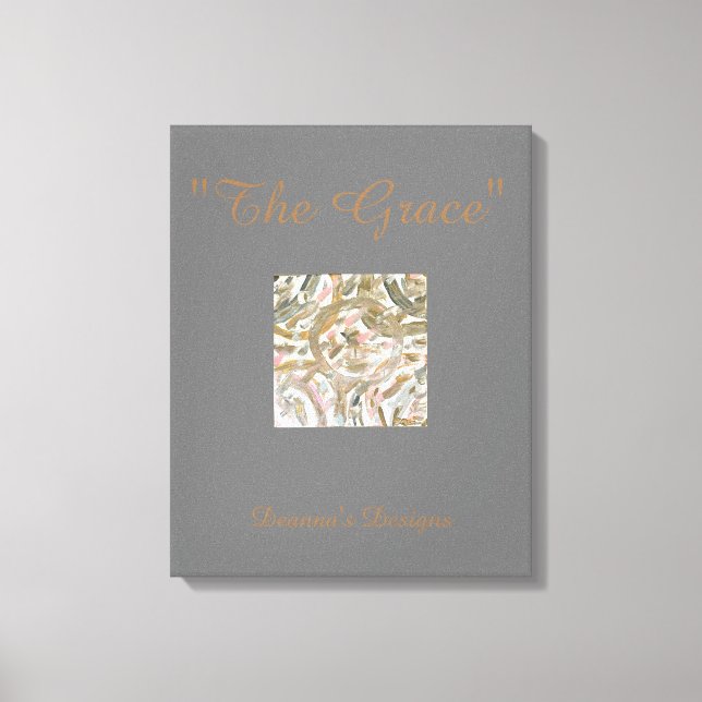 "The Grace" Stretched Canvas Print - Custom Leinwanddruck (Vorderseite)